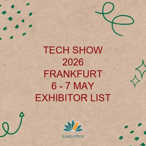 Tech Show Frankfurt 2026 Exhibitor List (338 Exhibitors)